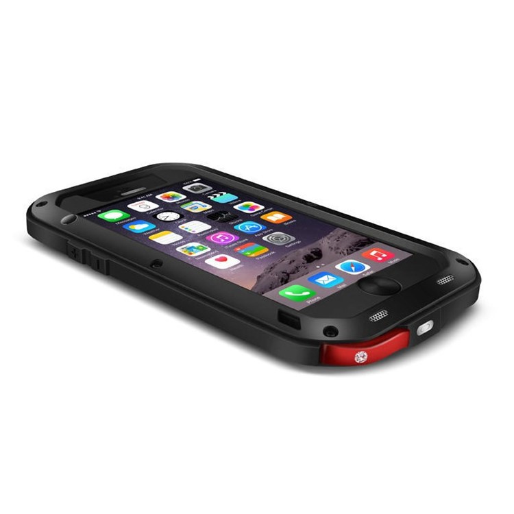 LOVE MEI Powerful Dropproof Shockproof Dustproof Case for iPhone 6 6s 4.7 - Black-4