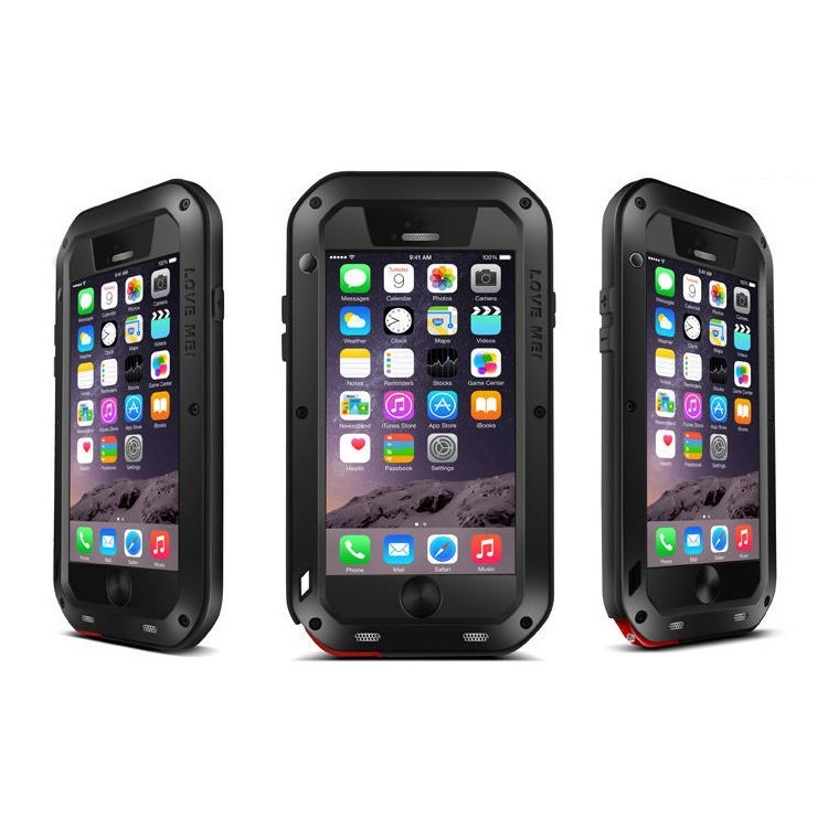LOVE MEI Powerful Dropproof Shockproof Dustproof Case for iPhone 6 6s 4.7 - Black-7