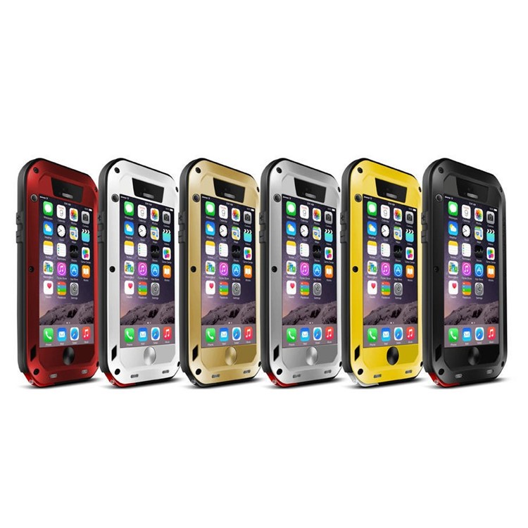 LOVE MEI Powerful Dropproof Shockproof Dustproof Case for iPhone 6 6s 4.7 - White-2