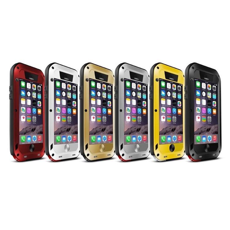 LOVE MEI Powerful Dropproof Shockproof Dustproof Case for iPhone 6 6s 4.7 - Silver-2