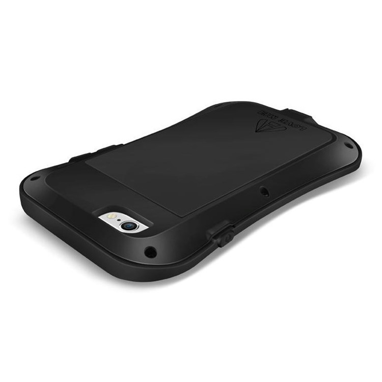 LOVE MEI for iPhone 6 Plus / 6s Plus Small Waist Dropproof Shockproof Dustproof Cover - Black-3
