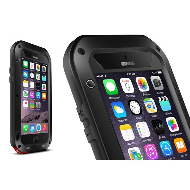 LOVE MEI Dropproof Shockproof Dustproof Case for iPhone 6 Plus / 6s Plus - Black