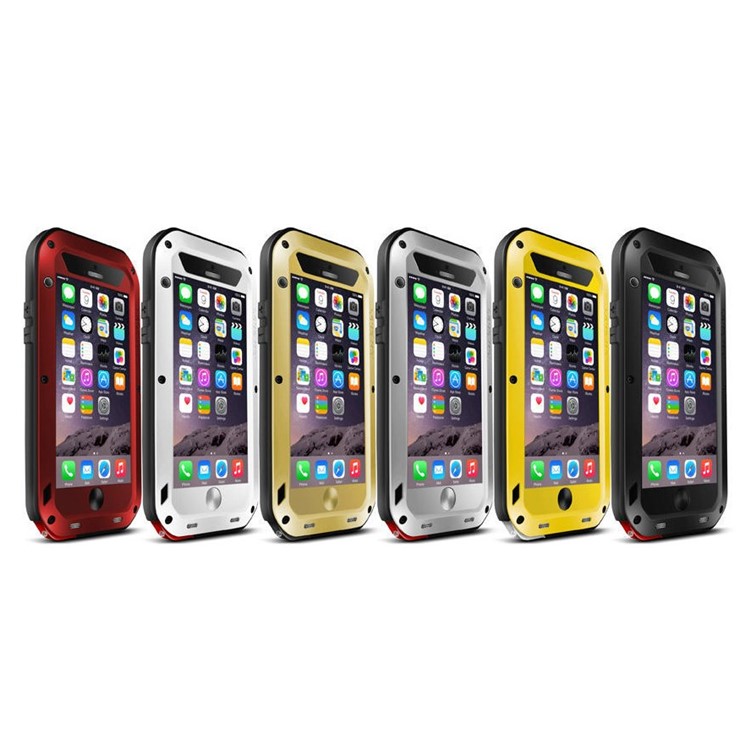 LOVE MEI Dropproof Shockproof Dustproof Case for iPhone 6 Plus / 6s Plus - Black-16