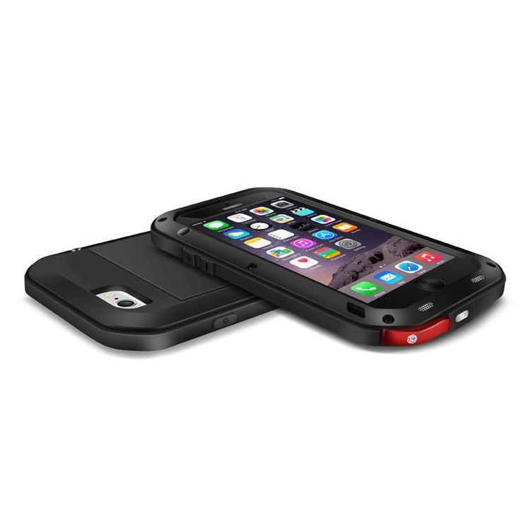 LOVE MEI Dropproof Shockproof Dustproof Case for iPhone 6 Plus / 6s Plus - Black-5