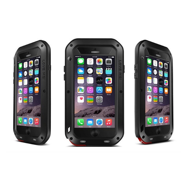 LOVE MEI Dropproof Shockproof Dustproof Case for iPhone 6 Plus / 6s Plus - Black-7