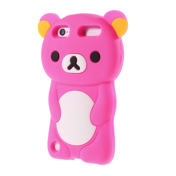 Rilakkuma Silicone Protective Cover for iPod Touch 6 / Touch 5 - Rose-2