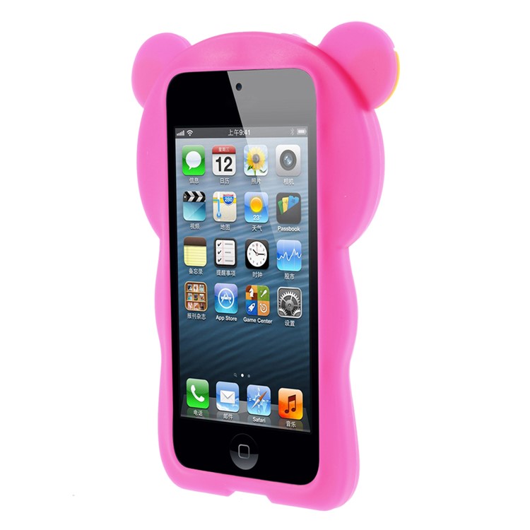 Rilakkuma Silicone Protective Cover for iPod Touch 6 / Touch 5 - Rose-3