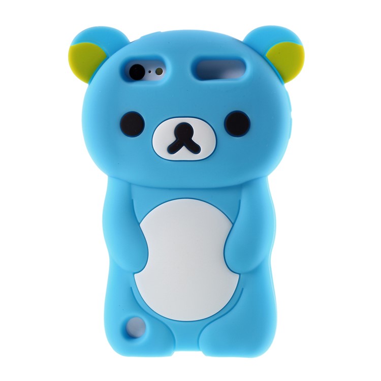 Rilakkuma Silicone Protective Shell for iPod Touch 6 / Touch 5 - Baby Blue-1