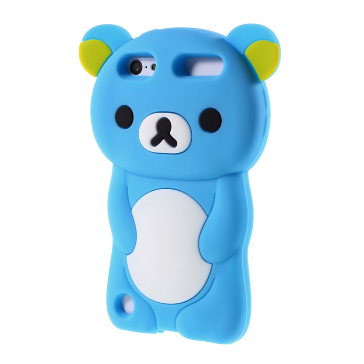 Rilakkuma Silicone Protective Shell for iPod Touch 6 / Touch 5 - Baby Blue-2