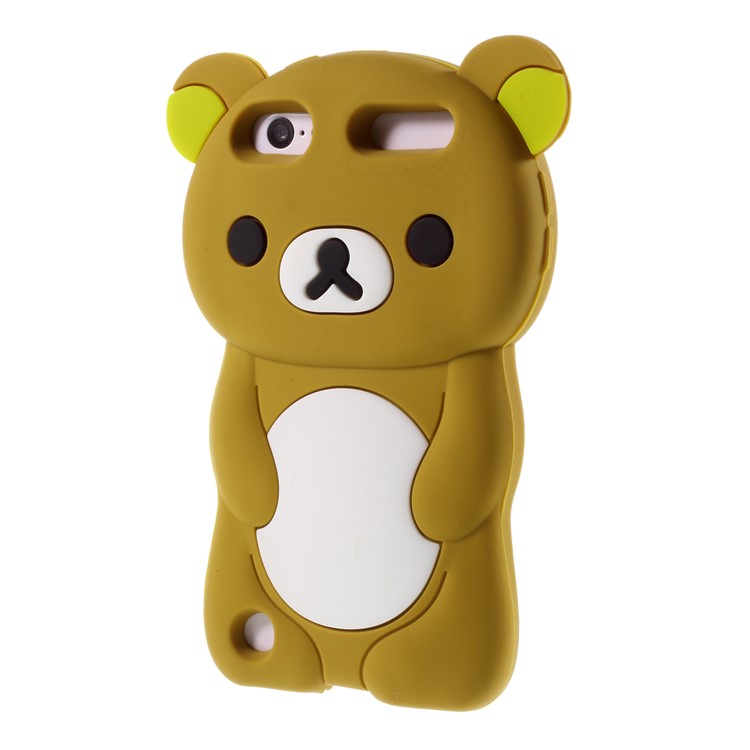 Rilakkuma Silicone Protective Case for iPod Touch 6 / Touch 5 - Brown-2