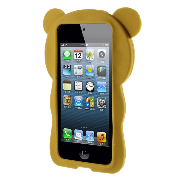 Rilakkuma Silicone Protective Case for iPod Touch 6 / Touch 5 - Brown-3