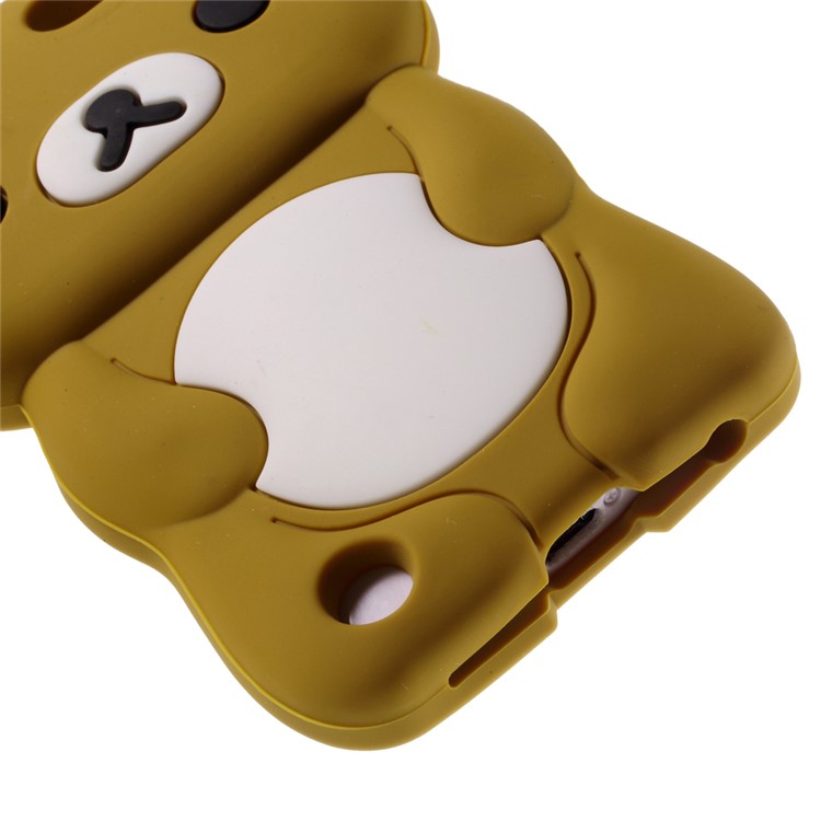 Rilakkuma Silicone Protective Case for iPod Touch 6 / Touch 5 - Brown-5