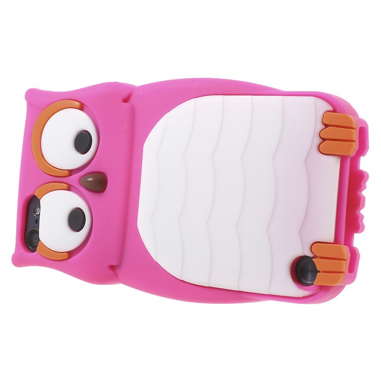 Owl Shape Silicone Protective Cover for iPod Touch 6 / Touch 5 - Rose-4