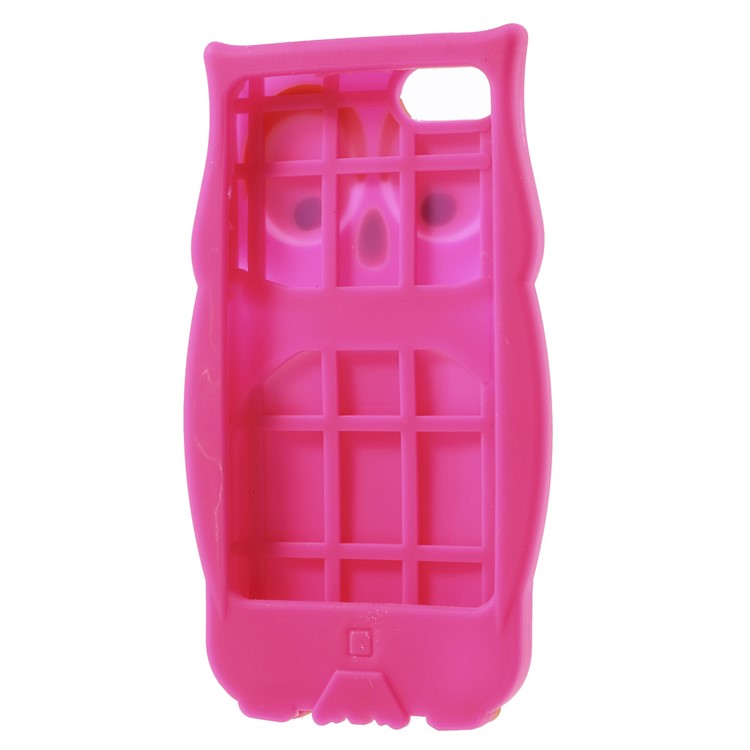 Owl Shape Silicone Protective Cover for iPod Touch 6 / Touch 5 - Rose-5