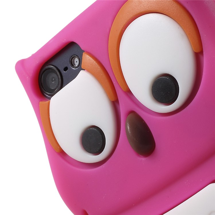 Owl Shape Silicone Protective Cover for iPod Touch 6 / Touch 5 - Rose-7