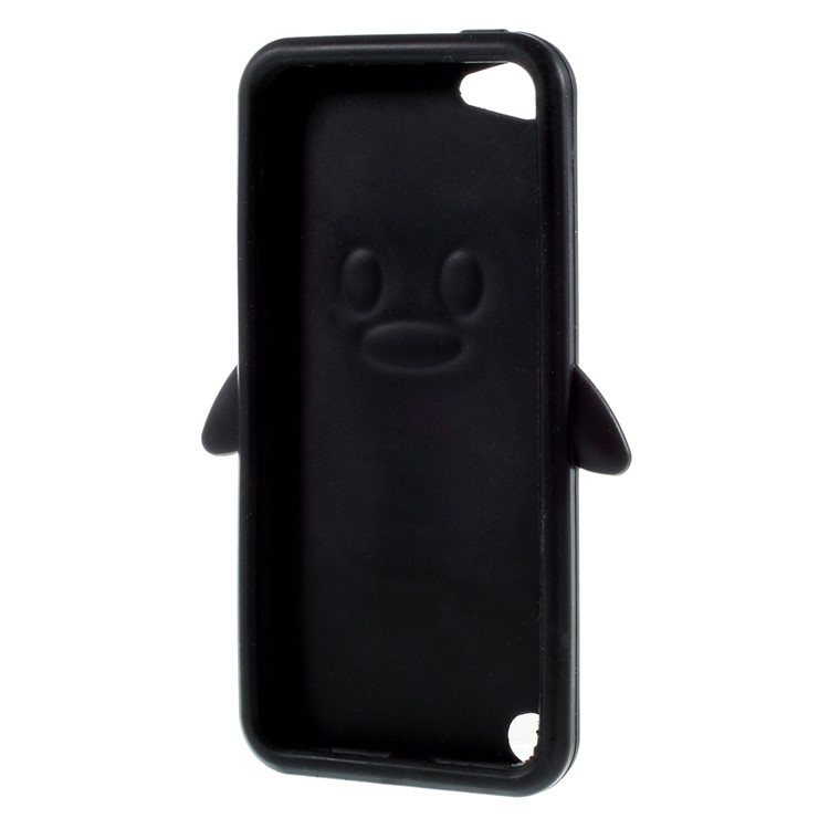 3D Penguin Silicone Case for iPod Touch 5 / Touch 6 - Black-6