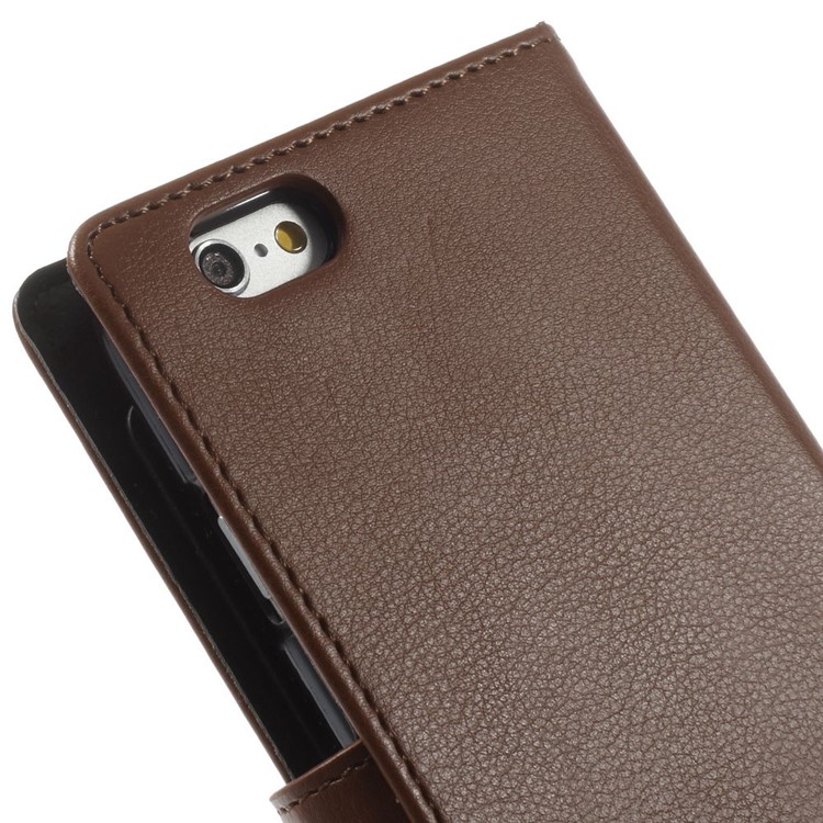 Mercury GOOSPERY Rich Diary Leather Magnetic Case for iPhone 6 6s 4.7 inch - Brown-10