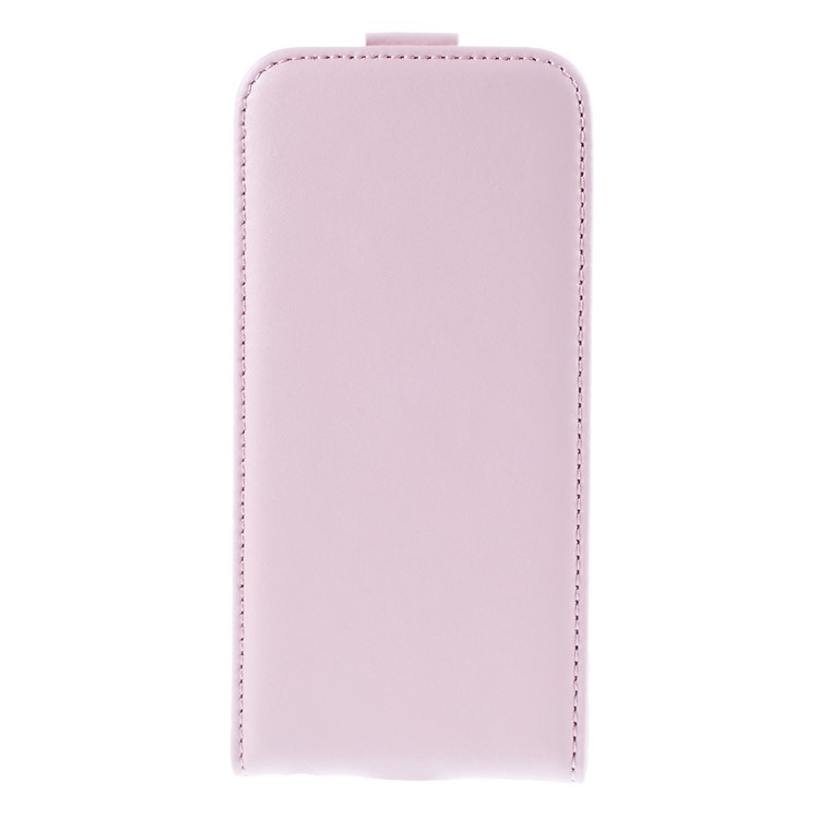 Genuine Split Leather Vertical Flip Case for iPhone 6s / 6 4.7-inch - Pink-4