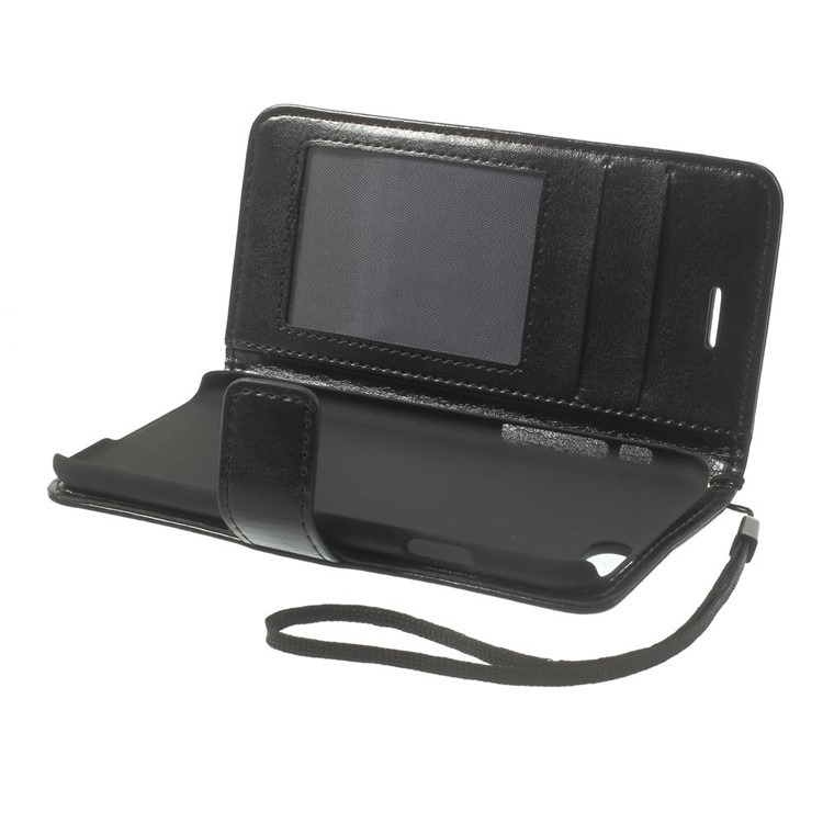 Crazy Horse Wallet Leather Stand Case for iPhone 6s / 6 4.7 inch - Black-10