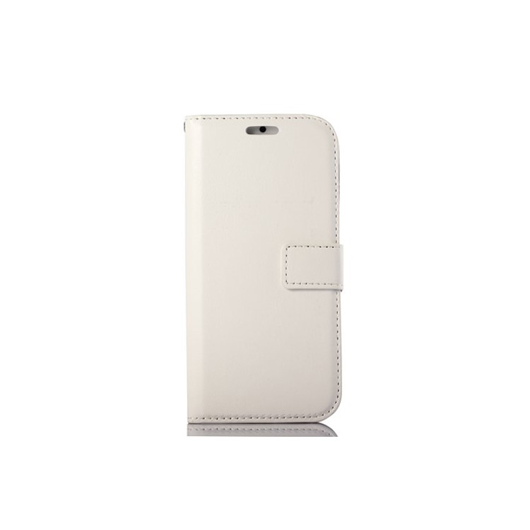 Oil Wax Crazy Horse Wallet Leather Stand Cover for iPhone 6s / 6 4.7 inch - White-1