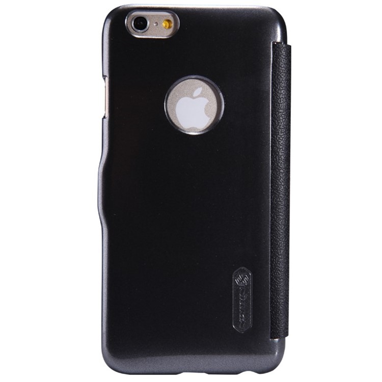 Nillkin Fresh Series Flip Leather Protective Case for iPhone 6 4.7 inch - Black-4