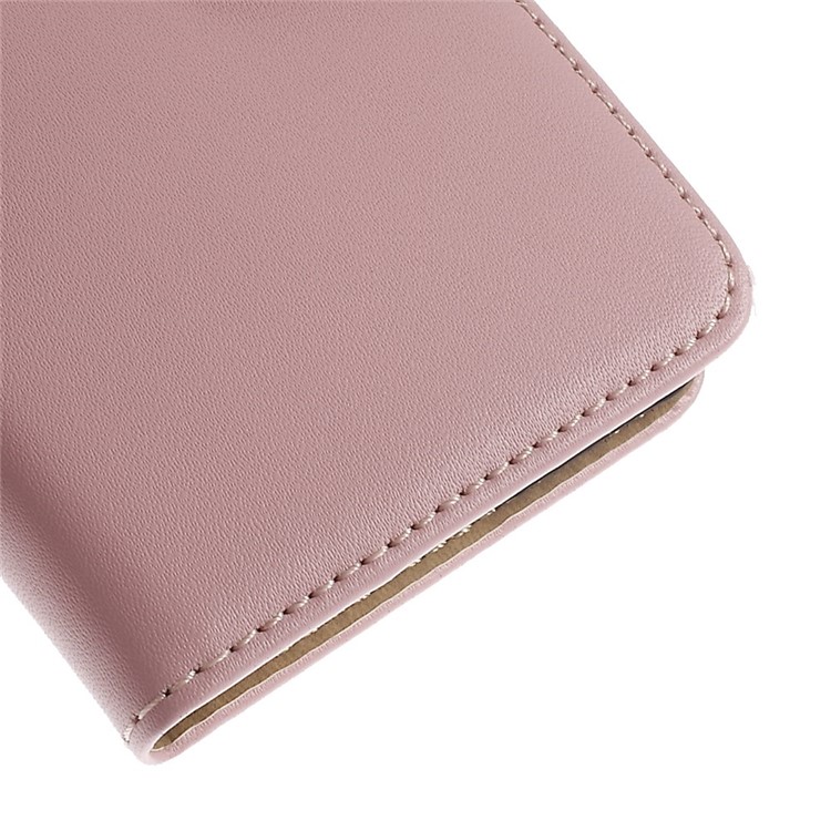 Genuine Split Leather Wallet Stand Case for iPhone 6s / 6 4.7 inch - Pink-9