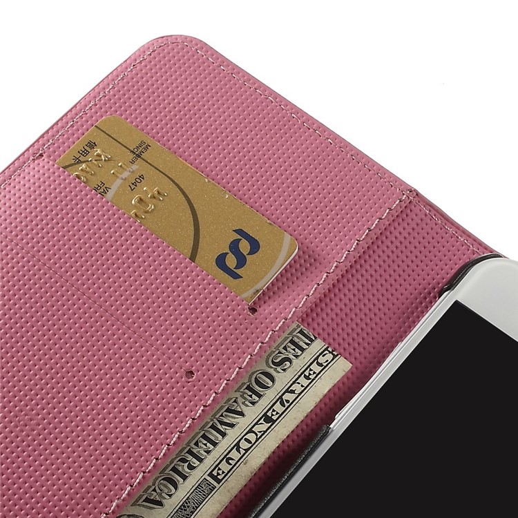 Vivid Butterfly Circles Leather Wallet Case for iPhone 6 Plus / 6s Plus 5.5 inch-9