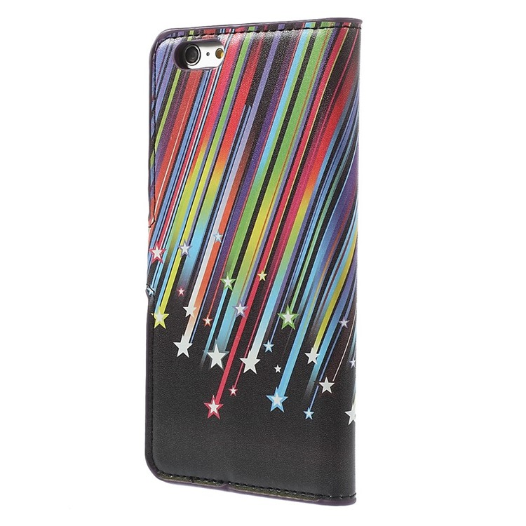 Colorful Meteor Wallet Leather Folio Case for iPhone 6s Plus / 6 Plus 5.5 inch-2