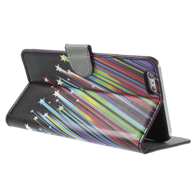 Colorful Meteor Wallet Leather Folio Case for iPhone 6s Plus / 6 Plus 5.5 inch-5