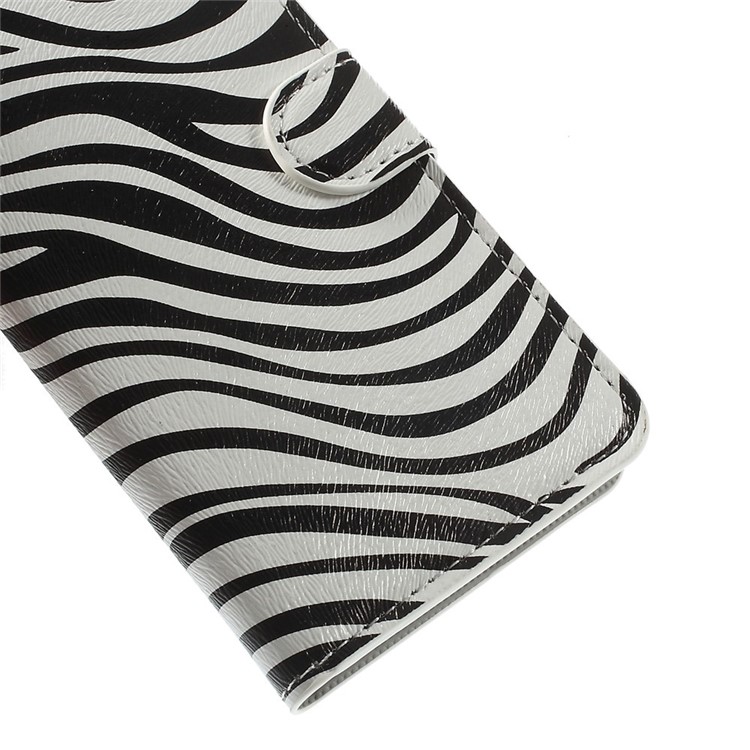Fashion Zebra Leather Folio Stand Case for iPhone 6s Plus / 6 Plus 5.5 inch-7