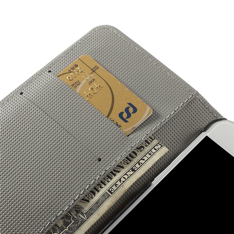 Fashion Zebra Leather Folio Stand Case for iPhone 6s Plus / 6 Plus 5.5 inch-9