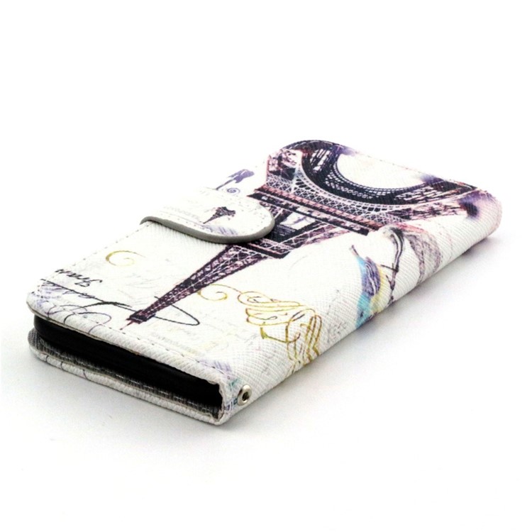Famous Eiffel Tower Magnetic Leather Case Stand for iPhone 6s / 6-3