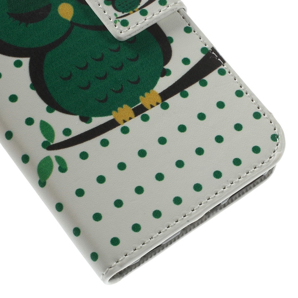 Polka Dots & Owl Leather Wallet Stand Cover for iPhone 6s / 6 4.7 inch-9