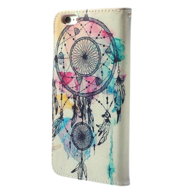 Leather Wallet Case w/ Stand for iPhone 6s Plus / 6 Plus - Dream Catcher-2