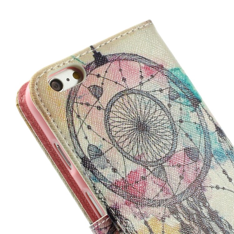Leather Wallet Case w/ Stand for iPhone 6s Plus / 6 Plus - Dream Catcher-8