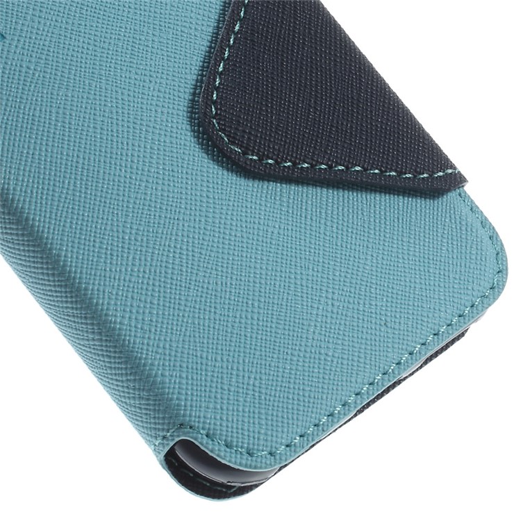 Roar Korea Diary View Window Leather Magnetic Case w/ Stand for iPhone 6 6s w/ Stand - Baby Blue-8