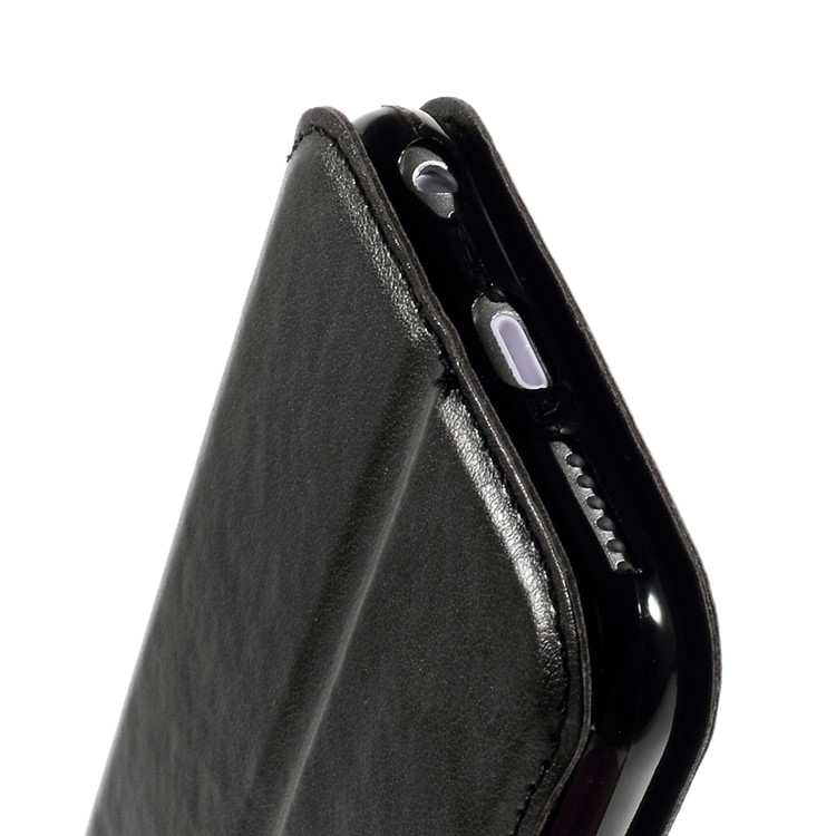 Roar Korea Noble View Window Leather Case for iPhone 6s 6 w/ Stand & Card Slot - Black-8