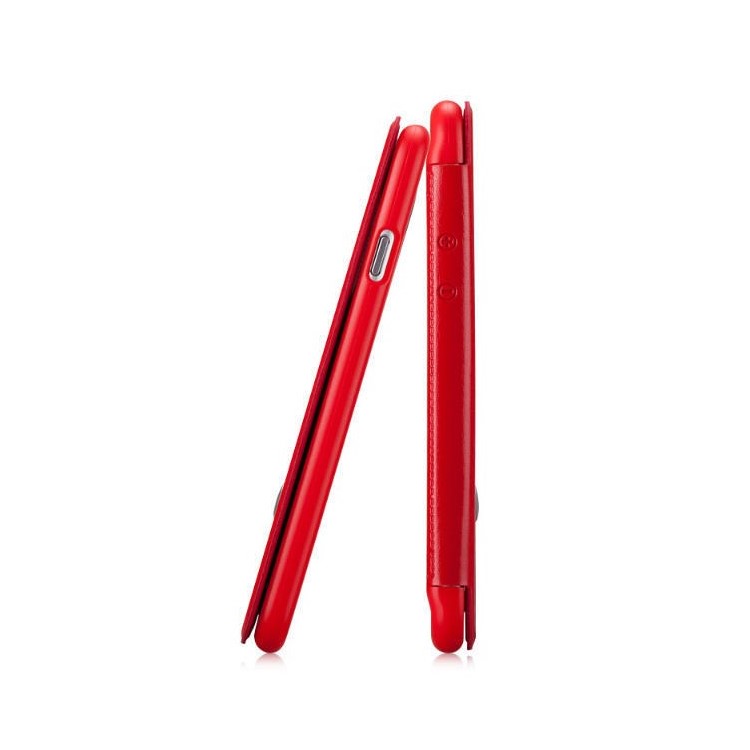 MOMAX Sportscar Window View Leather Flip Cover for iPhone 6 / 6s 4.7 inch - Red-6