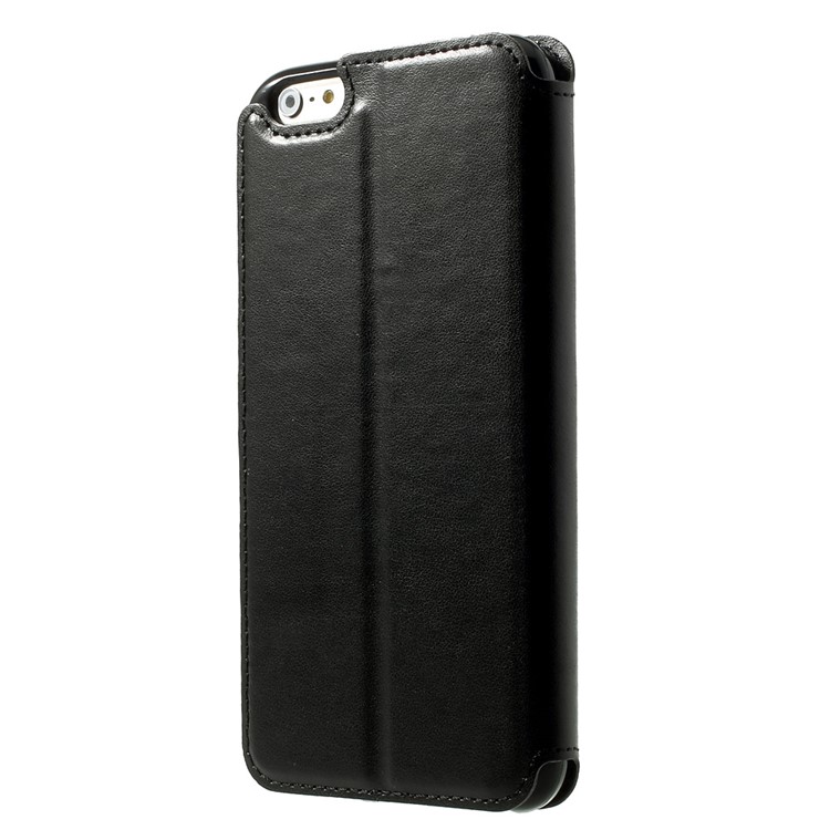 Roar Korea Noble View Window Leather Case for iPhone 6 Plus / 6s Plus w/ Card Slot - Black-2