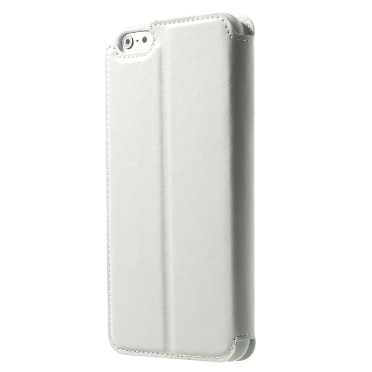 Roar Korea Noble View Window Leather Case for iPhone 6 Plus / 6s Plus w/ Card Slot - White-2