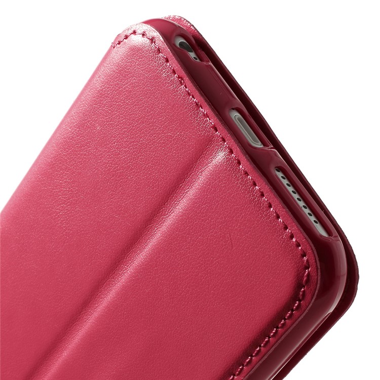Roar Korea Noble View Window Leather Case for iPhone 6 Plus / 6s Plus w/ Card Slot - Rose-10