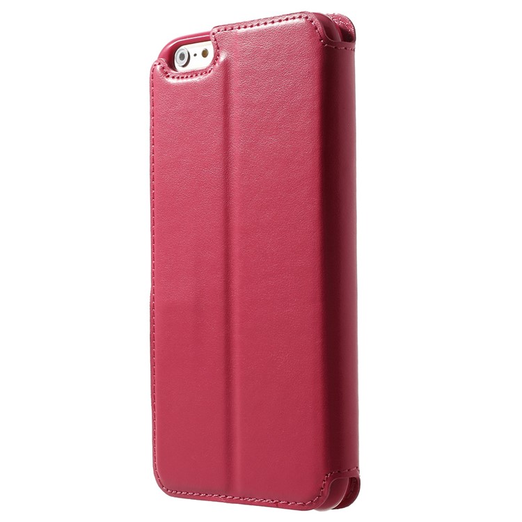 Roar Korea Noble View Window Leather Case for iPhone 6 Plus / 6s Plus w/ Card Slot - Rose-2