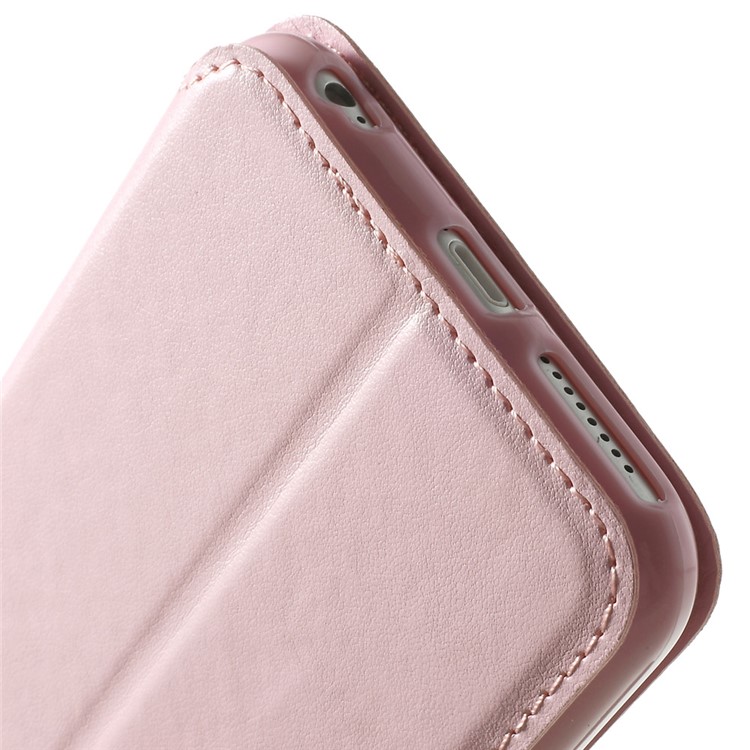 Roar Korea for iPhone 6 Plus / 6s Plus Noble View Window Leather Case w/ Card Slot - Pink-8