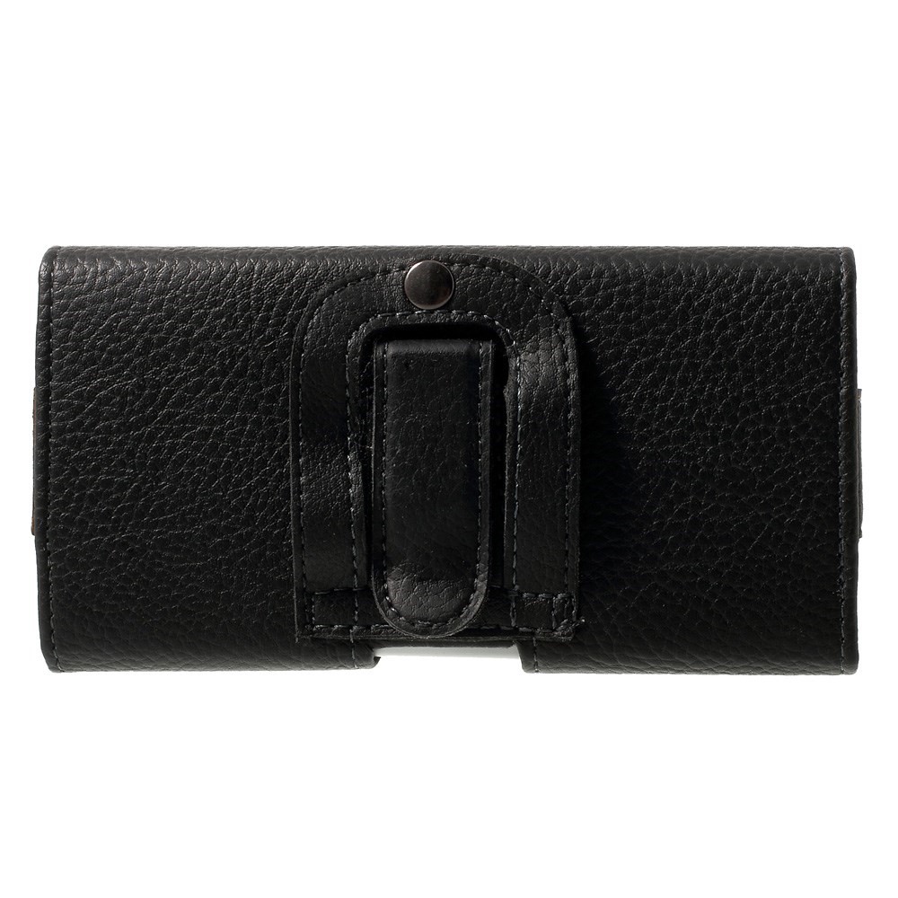 Negro Para Samsung Galaxy Note 8 / IPhone 8 Plus / 7 Más Textura De La Bolsa De Cuero De La Bolsa De Cuero, Tamaño: 15.8 X 8.5 X 1.8cm