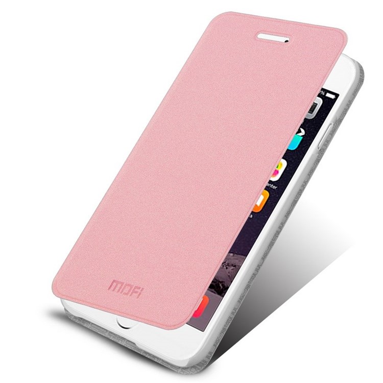 MOFI Rui Series Folio Leather Phone Case for iPhone 6 / 6s 4.7 inch - Pink-1