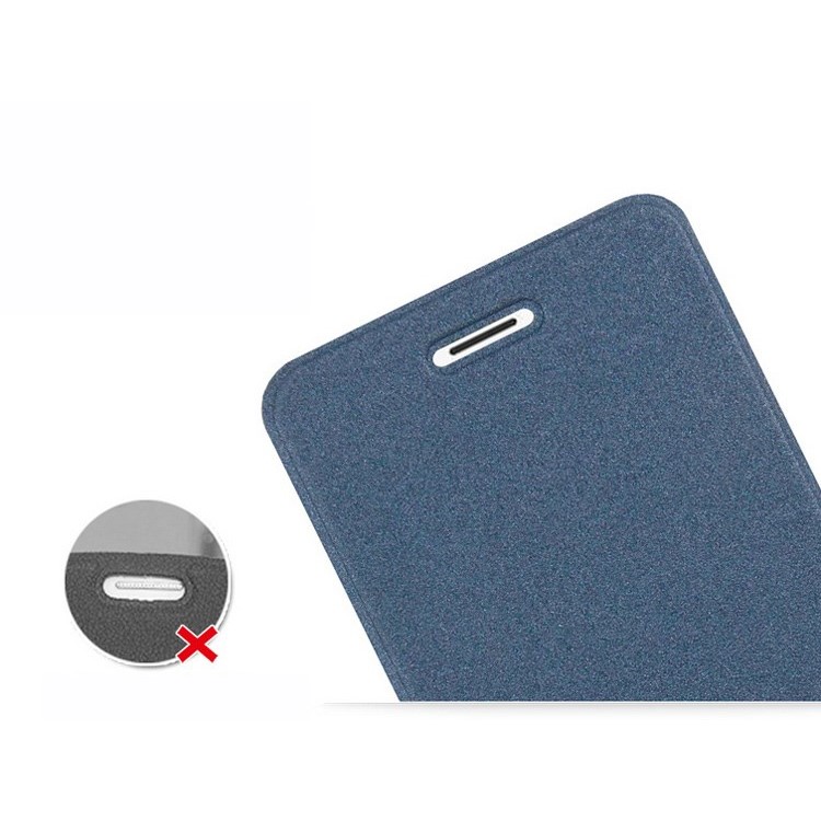 MOFI Rui Series Leather Case Cover for iPhone 6 / 6s 4.7 inch - Deep Blue-4