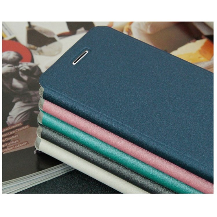 MOFI Rui Series Leather Case Cover for iPhone 6 / 6s 4.7 inch - Deep Blue-6