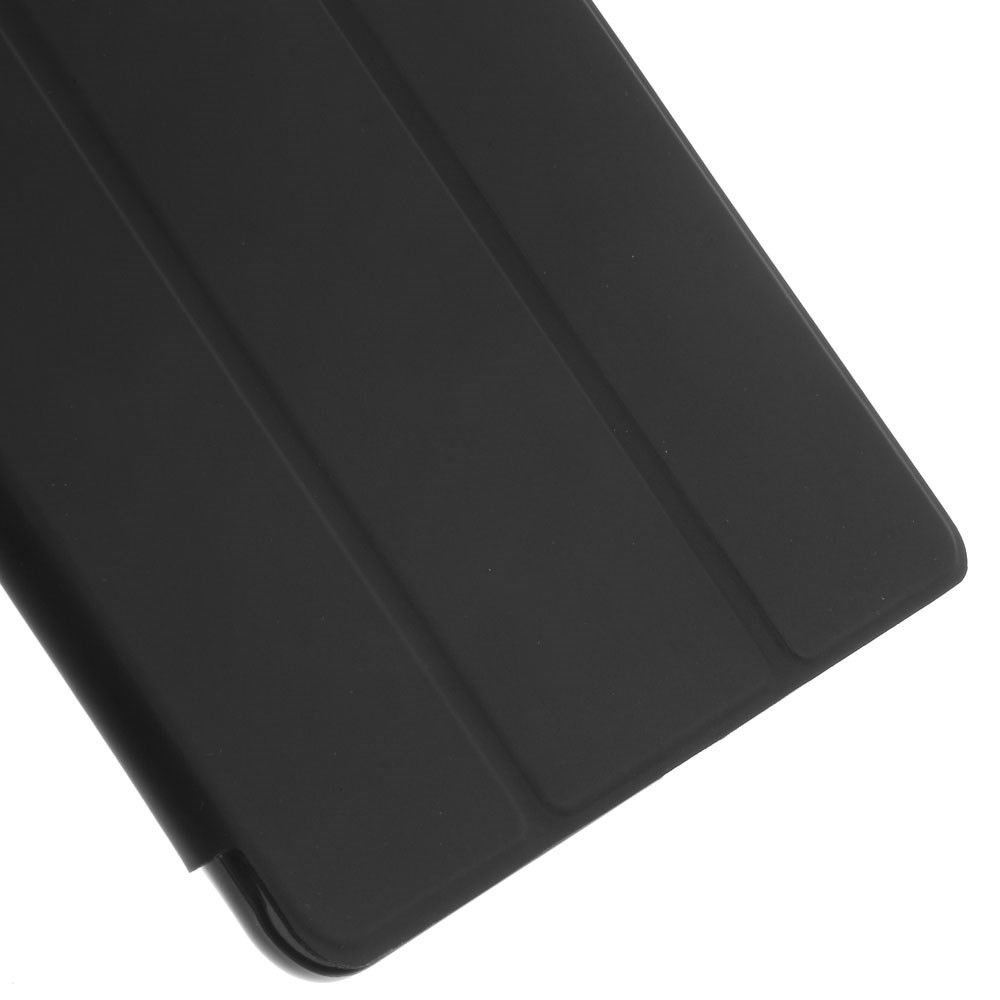 For iPad Air 2 Slim Tri-fold Stand Leather Flip Cover - Black-8
