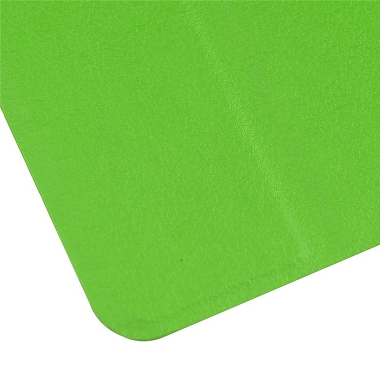ENKAY Smart TPU & Leather Cover for iPad 2 3 4 with Origami Stand - Green-7