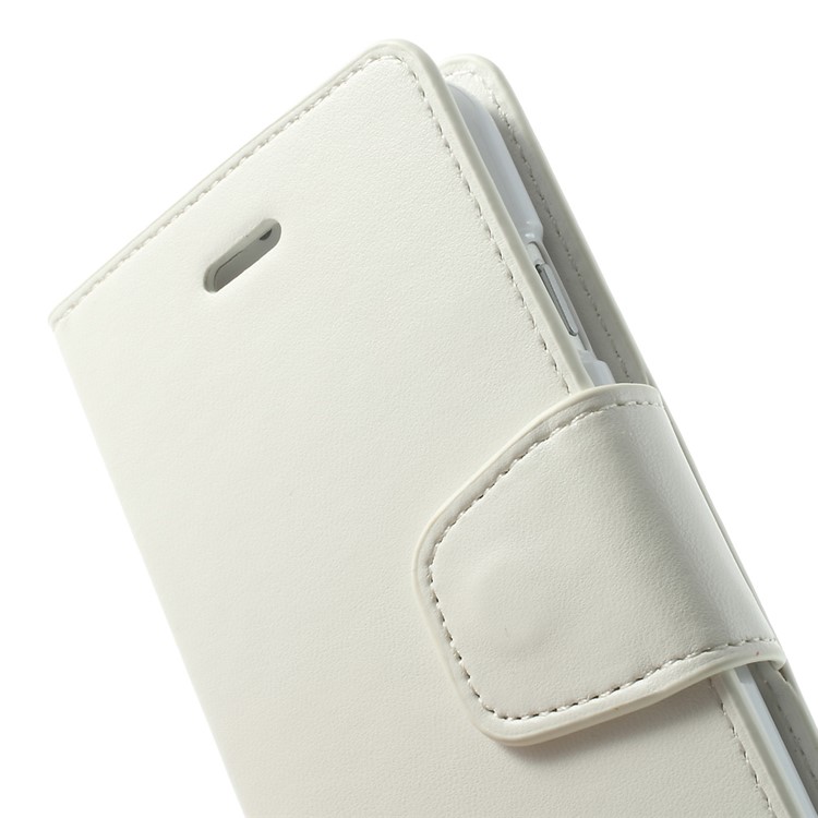 MERCURY Goospery Sonata Diary Wallet Leather Stand Case for iPhone 6 Plus / 6s Plus - White-7